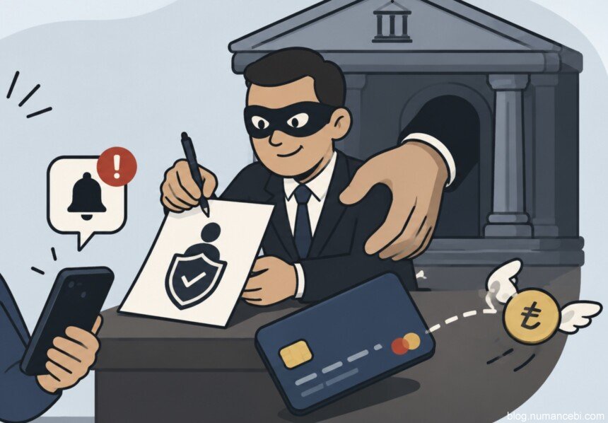 Bankanın, dolandırıcılığa karşı dolandırması - blog.numancebi.com